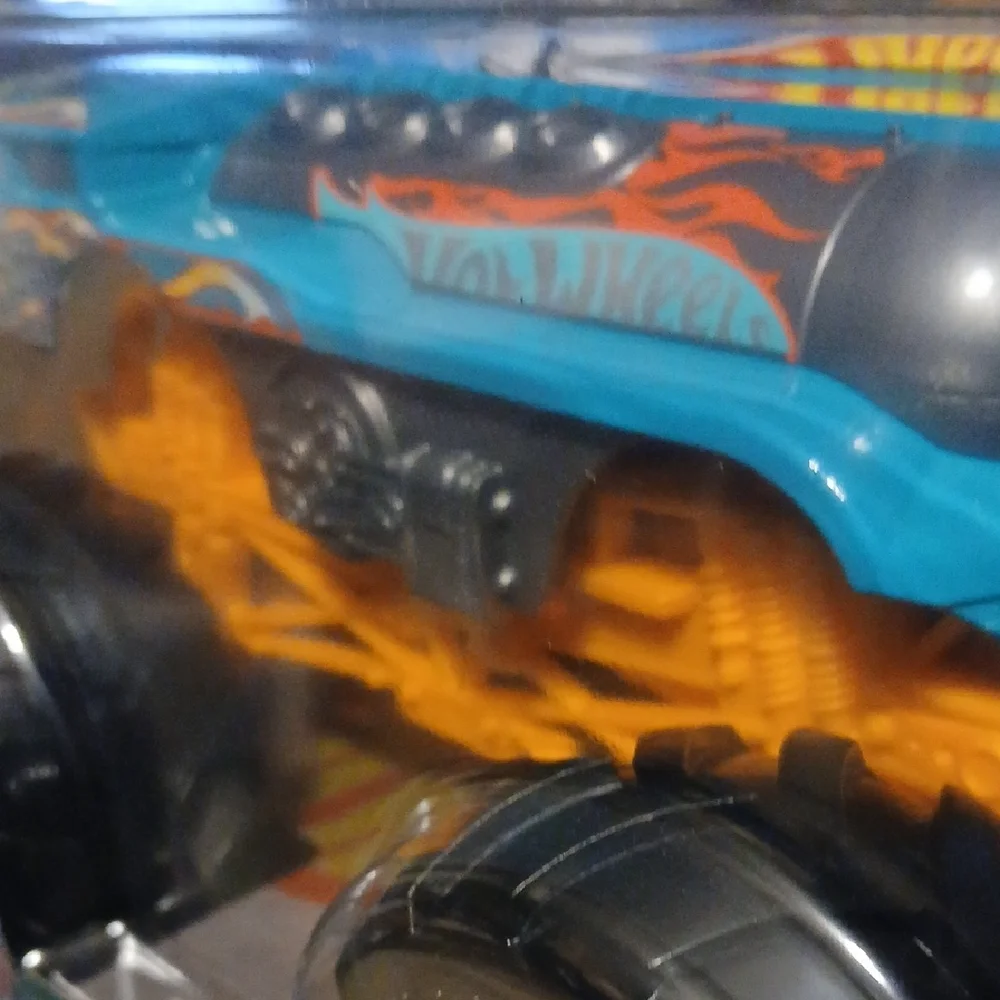 Hot Wheels West Coast Crusher Monster Truck - Blue and Orange